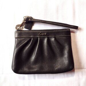 Coach Wrist  Purse (leather)